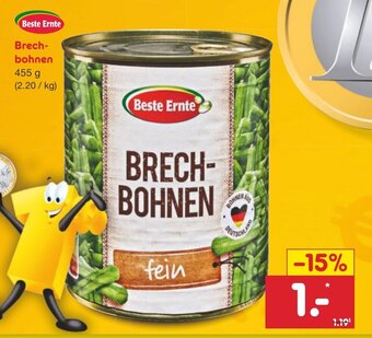 Netto Marken-Discount Brech-bohnen 455 g Angebot