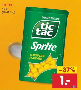 Netto Marken-Discount Tic Tac 49 g Angebot