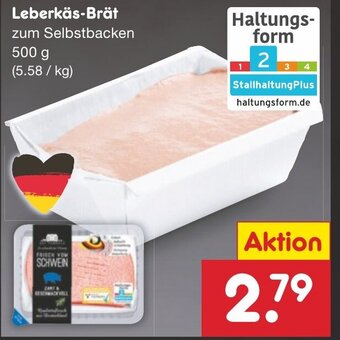 Netto Marken-Discount Leberkäs-Brät 500 g Angebot