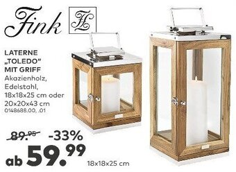 porta Fink LATERNE ,,TOLEDO" MIT GRIFF Angebot