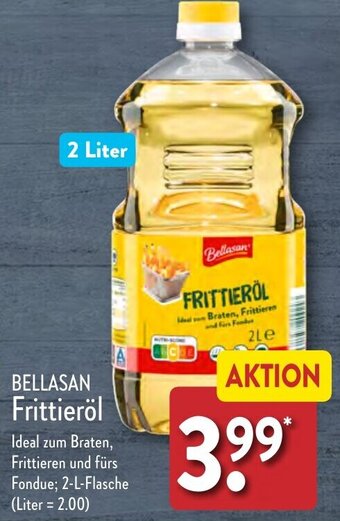 Aldi Nord BELLASAN Frittieröl 2 L Flasche Angebot