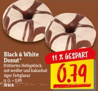 NP Discount Black & White Donut Angebot