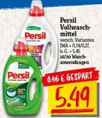 NP Discount Persil Vollwaschmittel 16/20 Waschanwendungen Angebot