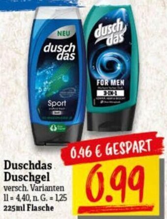 NP Discount Duschdas Duschgel 225ml Flasche Angebot