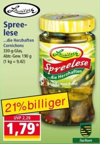 Norma Lausitzer Spreelese 330 g Glas Angebot