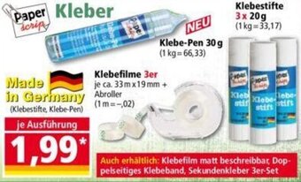 Norma Paper scrip Kleber Angebot