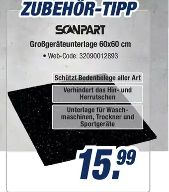 Expert Bening Scanpart Grossegerateunterlage 60*60cm Angebot