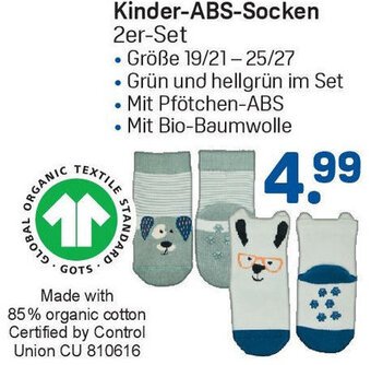 Rossmann Kinder-ABS-Socken Angebot