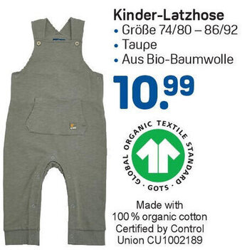 Rossmann Kinder-Latzhose Angebot