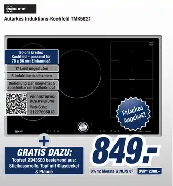 Expert Bening Neff Autarkes Induktions-Kochfield | TMK5821 Angebot