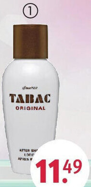 Rossmann Tabac After Shave Lotion 150 ml Angebot