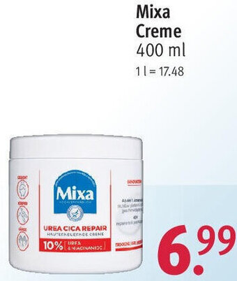 Rossmann Mixa Creme 400 ml Angebot