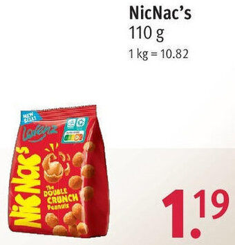 Rossmann NicNac's 110 g Angebot