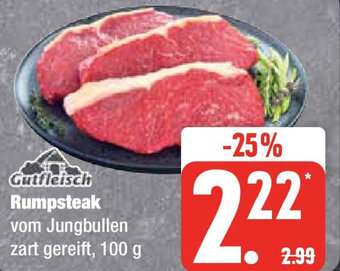 Marktkauf Gutfleisch Rumpsteak 100 g Angebot