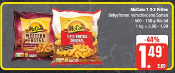 Marktkauf McCain 1-2-3 Frites 500 - 750 g Beutel Angebot