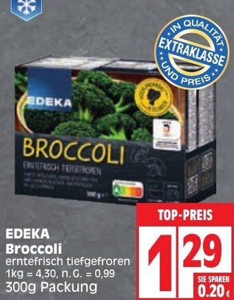 Edeka EDEKA Broccoli 300g Packung Angebot