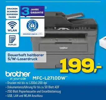 Euronics XXL Brother MFC-L2710DW Angebot