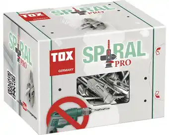 Hornbach Gipskartondübel spiral pro 39-3 und schraube tox, 50 stück Angebot