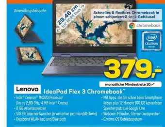 Euronics XXL Lenovo IdeaPad Flex 3 Chromebook Angebot