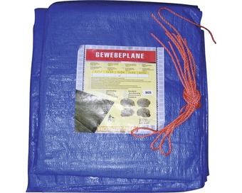 Hornbach Gewebeplane universalplane 140 gr/m² silber-blau 4 x 5 m Angebot
