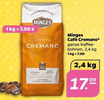 NETTO Minges Café Cremano* 2,4 kg Angebot