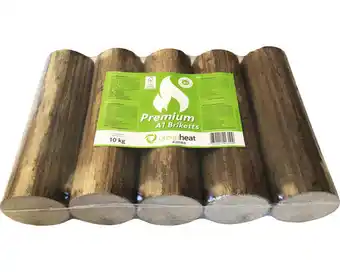 Hornbach Premium a1 holzbriketts buche greenheat in folie 10 kg fsc®-zertifiziert Angebot