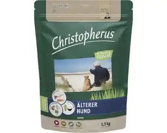 Hornbach Hundefutter trocken christopherus älterer hund 1,5 kg Angebot