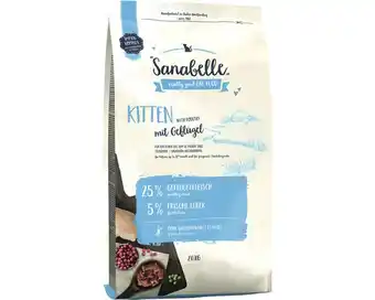 Hornbach Katzenfutter trocken sanabelle kitten mit geflügel 2 kg Angebot