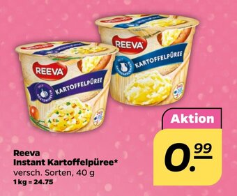 NETTO Reeva Instant Kartoffelpüree* 40 g Angebot