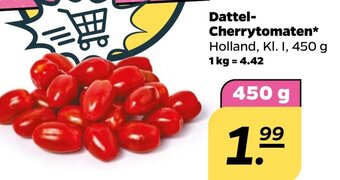 NETTO Dattel- Cherrytomaten* 450 g Angebot