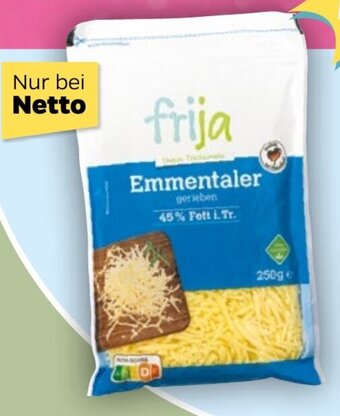 NETTO frija Emmentaler* 250 g Angebot