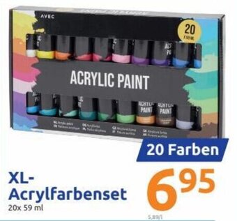 Action AVEC XL- Acrylfarbenset 20x 59 ml Angebot