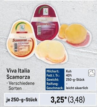 METRO Viva Italia Scamorza je 250-g-Stück Angebot