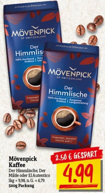 nah & gut Mövenpick Kaffee 500 g Packung Angebot