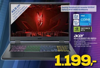 Euronics acer Nitro 5 (AN517-55-56PG) Angebot