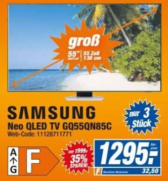 HEM Expert SAMSUNG Neo QLED TV GQ55QN85C Angebot