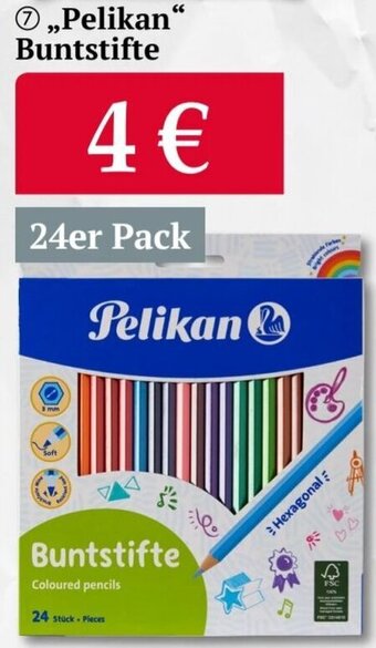 Woolworth ,,Pelikan" Buntstifte 24er Pack Angebot