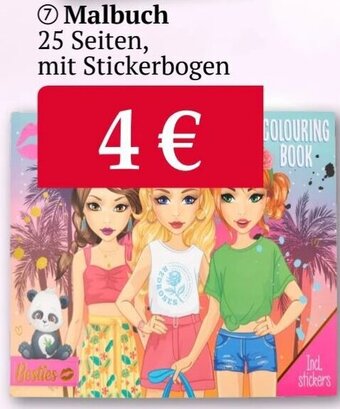 Woolworth Malbuch Angebot