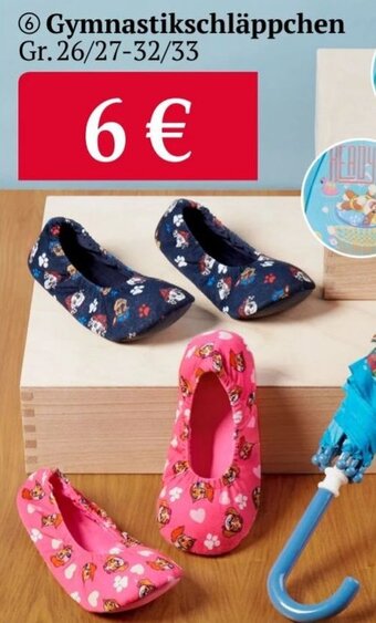 Woolworth Gymnastikschläppchen Gr. 26/27-32/33 Angebot