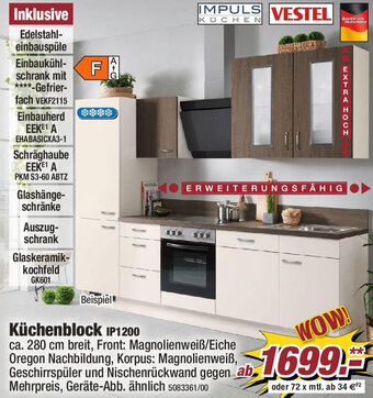Poco Küchenblock IP1200 Angebot