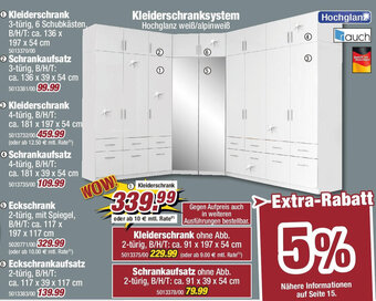 Poco Kleiderschranksystem Angebot