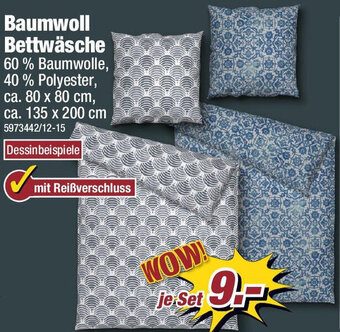 Poco Baumwoll Bettwäsche Angebot