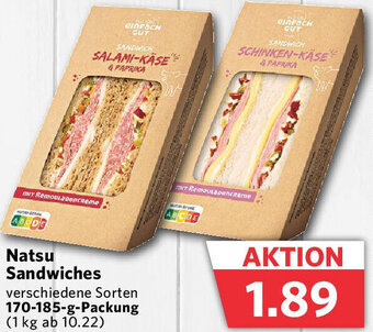 Combi Natsu Sandwiches 170-185-g-Packung Angebot