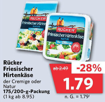 Combi Rücker Friesischer Hirtenkäse 175/200-g-Packung Angebot