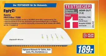 Expert Technomarkt Router Fritz! Box 7590 Angebot