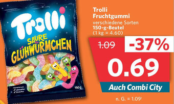 Combi Trolli Fruchtgummi 150-g-Beutel Angebot