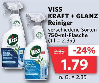 Combi VISS KRAFT + GLANZ Reiniger 750 ml Flasche Angebot