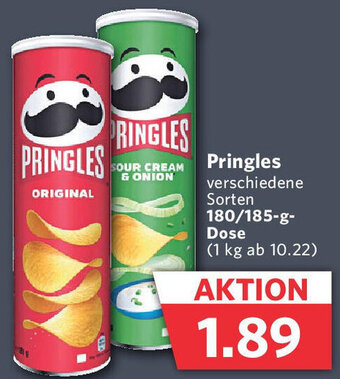 Combi Pringles 180/185-g-Dose Angebot