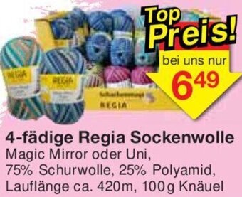 Jawoll 4-fädige Regia Sockenwolle Angebot