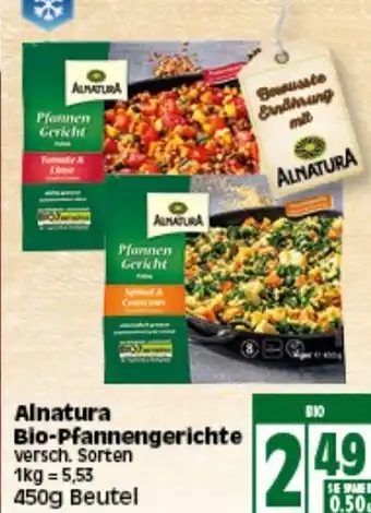 Edeka Alnatura Bio Pfannengerichte 450g Beutel Angebot